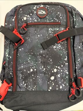 NEW Black  Splatter Cabin Max Backpack